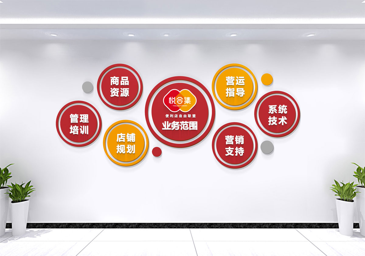 企业文化墙_公司文化墙_文化墙设计_办公室文化墙_东莞启成设计制作